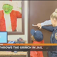TyLon Pittman locks the Grinch away in a holding cell. (Mississippi News Now screenshot)